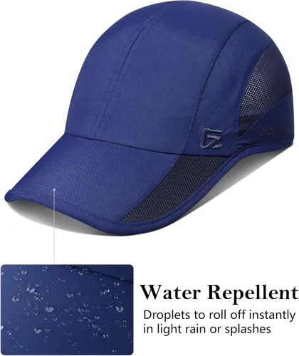 Vista 5 de GADIEMKENSD - Gorra de correr de secado rápido con enfriamiento y malla transpirable