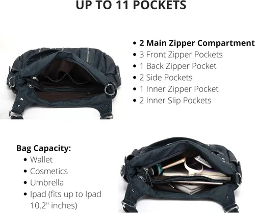 Vista 4 de Scarleton Bolso de mano para mujer, monederos para mujer, bolsos de hombro para mujer, H1292