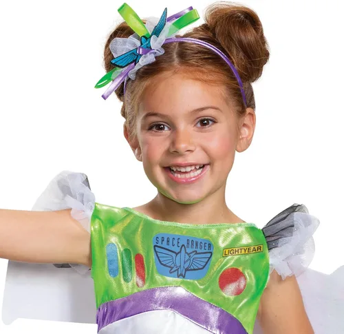 Vista 3 de Disfraz de Buzz Tutu Deluxe Toy Story 4 para niñas