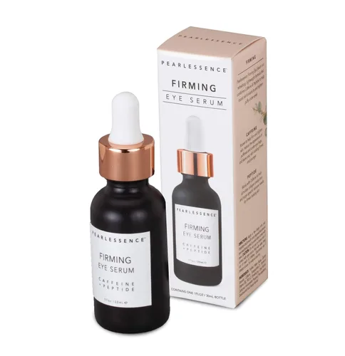 Vista 3 de Pearlessence Suero reafirmante para ojos con cafeína + péptido, rejuvenece los ojos hinchados y reduce las bolsas debajo de los ojos, fabricado