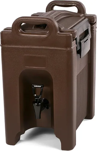 Vista 9 de Carlisle FoodService Products Dispensador de bebidas aislado de 2.5 galones, Cateraide, grado alimenticio con asas, carcasa de polietileno Negro