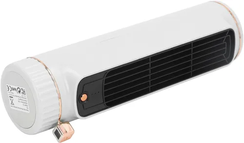 Vista 3 de Yosoo Health Gear Ventilador de torre sin aspas, ventilador portátil de escritorio, silencioso y recargable, 3 velocidades ajustables, ventilador