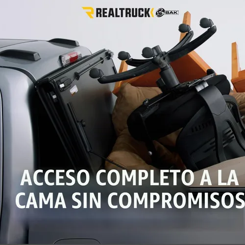 Vista 9 de RealTruck BAK BAKFlip MX4 - Cubierta rígida plegable para caja de camioneta 448227 Compatible con Dodge Ram 1500 2019-2025, no es compatible