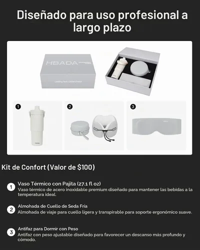 Vista 9 de Hbada X7 Silla ergonómica inteligente, silla de oficina ergonómica, seguimiento lumbar totalmente automatizado, reposacabezas ajustable 4D