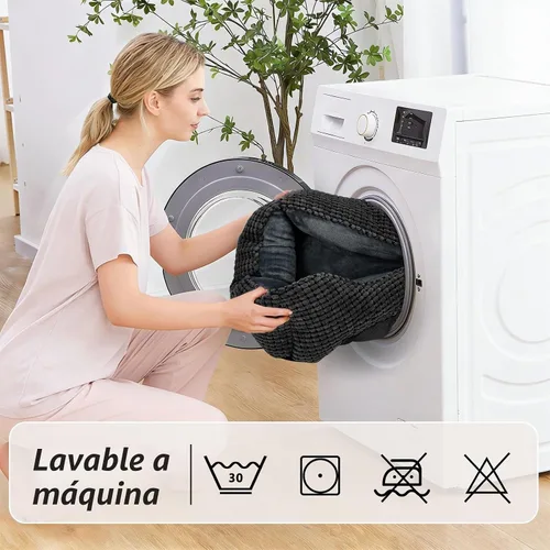 Vista 6 de MIXJOY Cama Ortopédica Rectangular Lavable para Perros Pequeños, Medianos y Grandes, Suave Calmante, Cama Duradera para Cachorros Durmientes Cojín