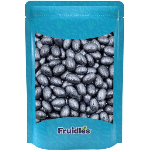 Vista 5 de Fruidles Vibrantes almendras de caramelo Jordan con un revestimiento de azúcar dulce, certificado Kosher Parve (1 libra, azul oscuro)