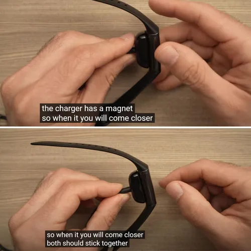 Vista 6 de Cargador de reloj para Fitbit Charge 6/Charge 5, cable de carga Fitbit Luxe de repuesto, Fitbit Luxe Edición Especial Smartwatch Base de carga