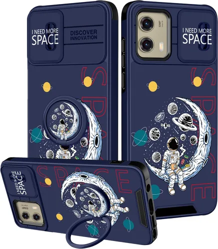 Vista 29 de Funermei Funda para Moto G Stylus 5G 2022, funda para teléfono con diseño de calavera de esqueleto para mujeres y niñas, diseño gótico, Como