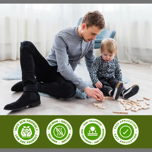Vista 9 de CoverTec Brillo de sello de piso de lujo Sellador de piso laminado