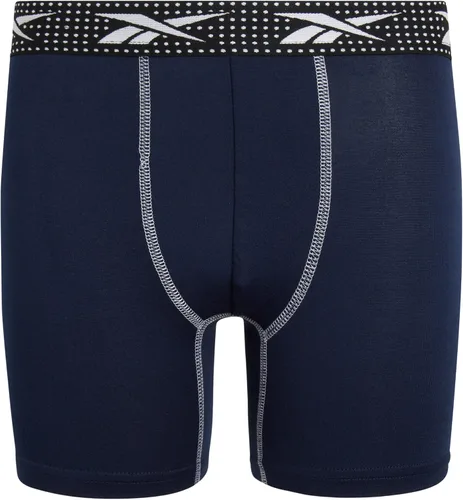 Vista 3 de Reebok Ropa interior para niños - Calzoncillos tipo bóxer deportivos de rendimiento suave (paquete de 2)