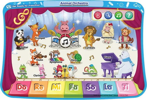 Vista 6 de VTech Escritorio de Actividades Deluxe Toca y Aprende Paquete de Expansión - Prepárate para Preescolar Prepárate para el preescolar