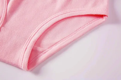Vista 5 de KikizYe Bragas de algodón suave para niñas pequeñas y grandes, ropa interior surtida