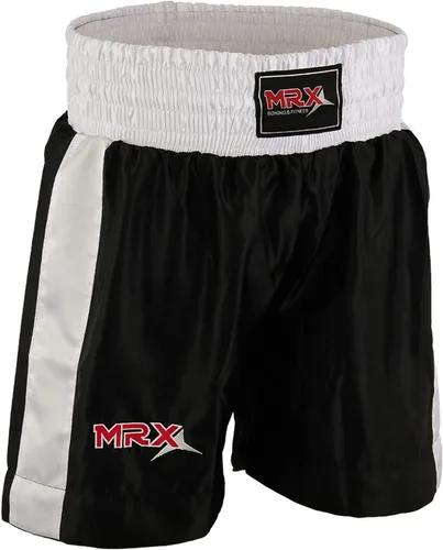 Vista 3 de Pantalones cortos de boxeo para hombre, para entrenamiento de boxeo, fitness, gimnasio, pelea, artes marciales, mauy, tailandés, kickboxing, ropa