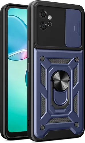 Vista 93 de Compatible con Tecno Pova Neo 2 Bracket Shell, con cubierta deslizante para lente de cámara compatible con Tecno Pova Neo 2 LG6n Case Negro