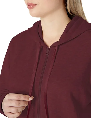 Vista 6 de Tienda Essentials Sudadera con capucha y cremallera completa para mujer (disponible en tallas extragrandes)