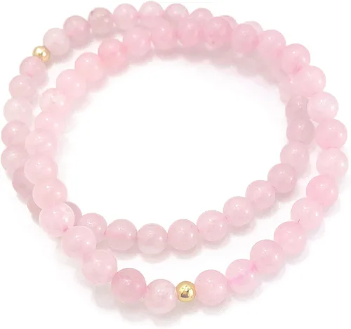 Vista 12 de Pulsera con cuentas de gemas naturales, ojo de tigre, hematita, ágata negra, granito, sándalo, piedra de lava, joyería elástica hecha a mano