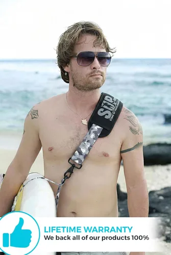 Vista 7 de SUP-Now Paddleboard Carry Strap Shoulder Sling Camo Negro