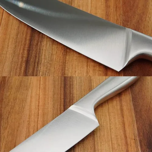 Vista 4 de Cuchillo de chef ADBI, ideal para utensilios de cocina, ultra afilado, con caja de regalo incluida, regalos para hombres o mujeres, acero entero