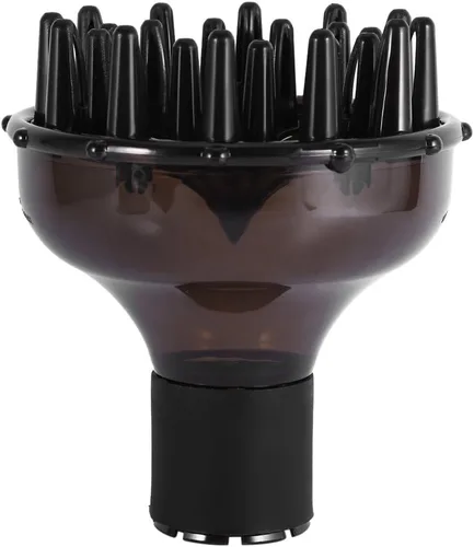 Vista 5 de Difusor universal para secadora, boquilla ajustable y control de volumen de aire, para estilo ondulado rizado, difusor profesional