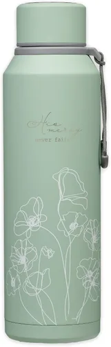Vista 13 de Christian Art Gifts Botella de agua aislada de acero inoxidable de doble pared sellada al vacío para mujeres: Be Still & Know, Salmo 46:10