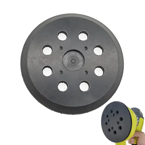 Vista 6 de Reemplazo de almohadilla lijadora de 5 pulgadas compatible con Ryobi RS290 RS280VS RS281VS Almohadilla de respaldo de repuesto compatible
