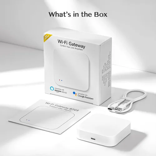 Vista 7 de Yamiry Puerta de enlace Wi-Fi para bloqueo inteligente, compatible
