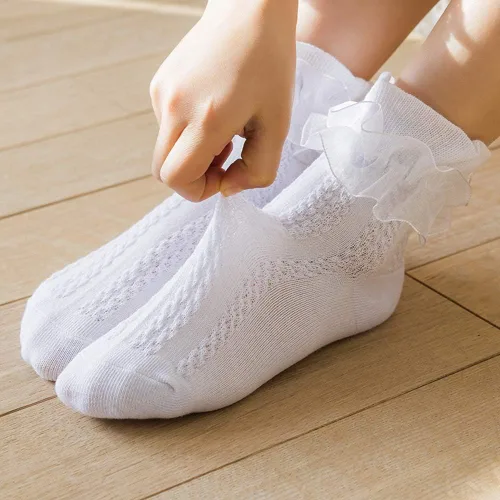 Vista 3 de YUEN baby-girls Lice Socks