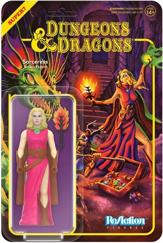 Vista 12 de Super7 Dungeons & Dragons Efreeti - Figura de acción de Dungeons & Dragons de 3.75 pulgadas con accesorio, coleccionables vintage y juguetes retro