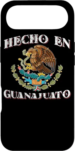Vista 27 de Funda con emblema de la bandera de México hecha en Guanajuato para iPhone 17