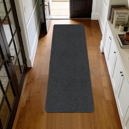 Vista 10 de PURE ERA Alfombra Antideslizante para Escaleras, Tapete Adhesivo, Antideslizante, Resistente al Deslizamiento, Felpudo para Interiores, Alfombra