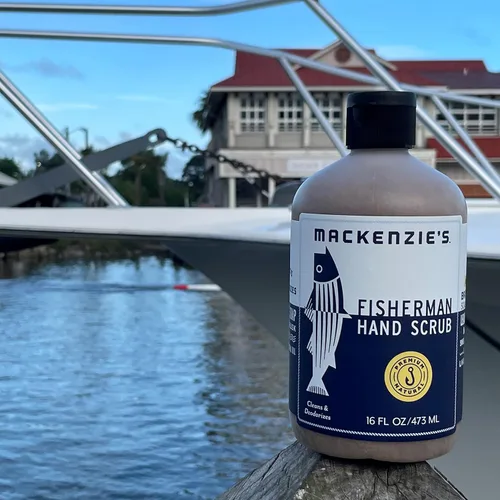 Vista 8 de MacKenzie's Fisherman Hand Scrub – Día del Padre – Regalos para hombres – Regalos para pescadores – Regalos para cocineros – Regalos para jardineros