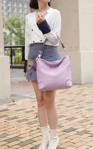 Vista 20 de MKF Collection Mia K - Bolso Hobo para mujer, de piel vegana, bolso de hombro holgado, bolso con asa superior