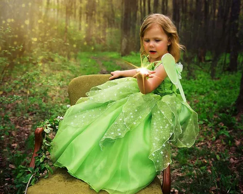 Vista 4 de ToLaFio Disfraz de princesa para niñas de cumpleaños, juego de rol, vestido de fiesta de Halloween