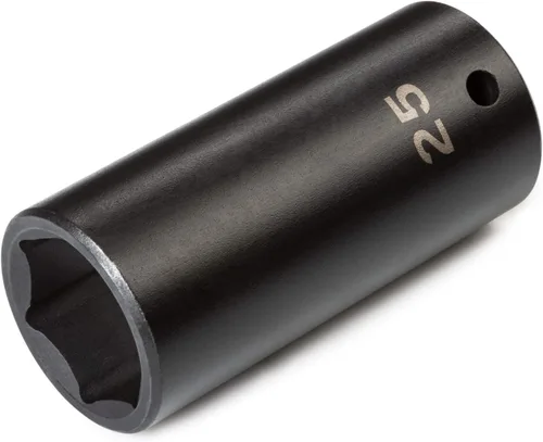 Vista 25 de TEKTON SID23109 Dado de impacto profundo de 6 puntos de 23/64 pulgada (9 mm) impulsor de 1/2 pulgada
