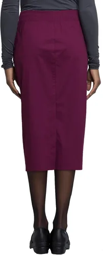 Vista 2 de Scrubs Uniform Skirt Workwear Professionals, Rib-Knit Waist, Soft Stretch WW510