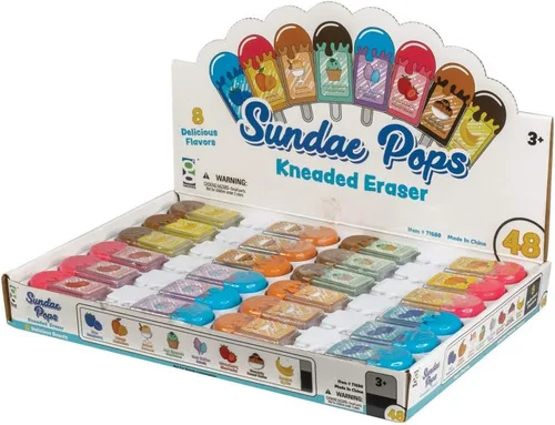 Vista 4 de Raymond Geddes Sunday Pops - Borradores amasables (paquete de 48)