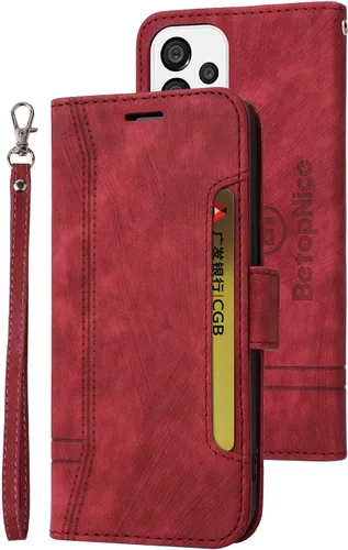 Vista 14 de Funda tipo cartera para Samsung Galaxy S20, piel sintética, con función atril, ranuras para tarjetas, funda plegable con tapa, funda protectora