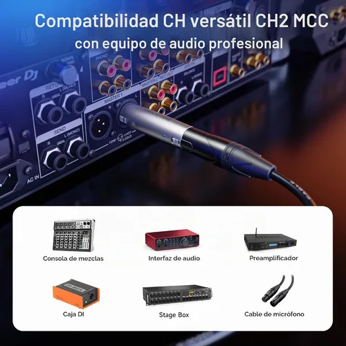 Vista 5 de Cable Matters Paquete de 2 adaptadores de cambio de género XLR a XLR, hembra a hembra