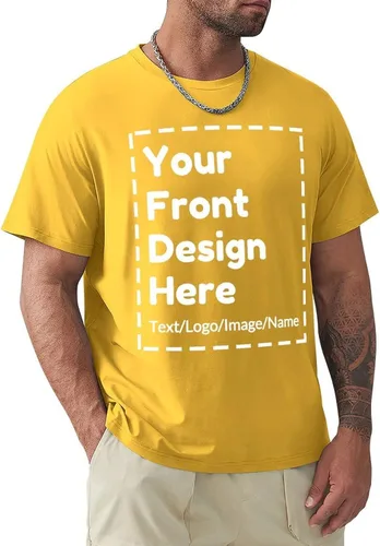 Vista 14 de Camiseta personalizada para hombres y mujeres, camisetas personalizadas para imprimir tu imagen, texto, logotipo, unisex para adultos