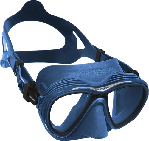 Vista 7 de Cressi Adult Dive Mask with Advanced Fog System and Improved Downward Visibility - Quantum: Made in Italy