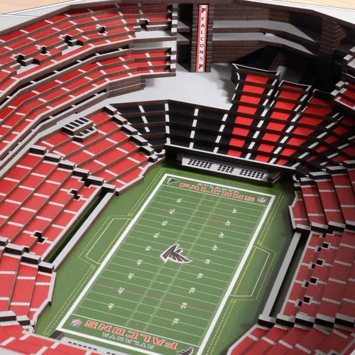 Vista 3 de YouTheFan NFL Arte de Pared StadiumView de 25 Capas