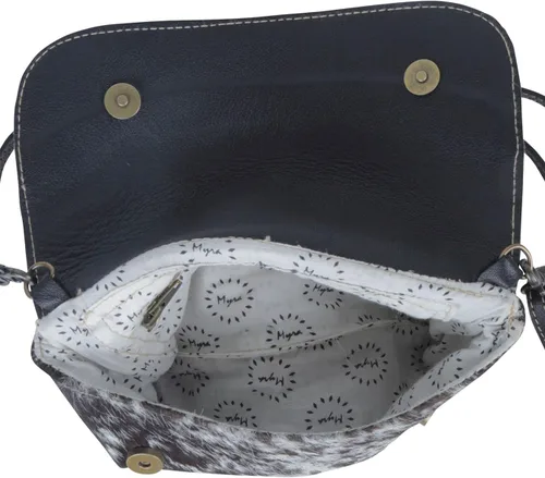 Vista 6 de Myra Bag Bolsa de mano azul Crescent S-3995, Multi