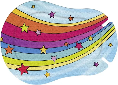 Vista 3 de Ortopad® Parches de bambú para ojos, paquete de 30, cuento de hadas, tamaño mediano de 2 a 4 años.
