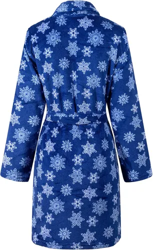 Vista 2 de SofiePJ Vestido de noche con capucha para mujer, de forro polar