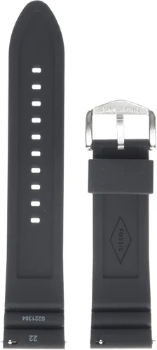 Vista 2 de Fossil - Correa de reloj intercambiable de silicona y acero inoxidable