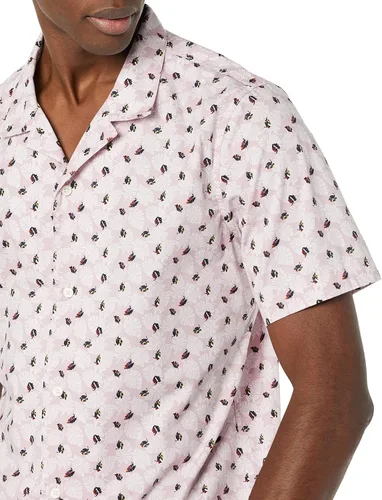 Vista 5 de Tienda Essentials Camisa de vacaciones ajustada para hombre