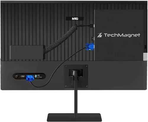 Vista 5 de TechMagnet Computadora de escritorio todo en uno, Cheetah 4, Intel Core i3 4ª generación de 2.9 GHz, 8 GB DDR3, SSD de 120 GB, LED de 22 pulgadas