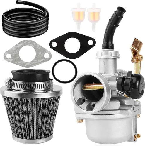 Vista 9 de Carburador PZ19 para 50 cc, 70 cc, 90 cc, 110 cc, 125 cc, ATV QUAD, scooter, Go Kart, ciclomotor, mini picador, Pit Dirt Pocket Super Bike China