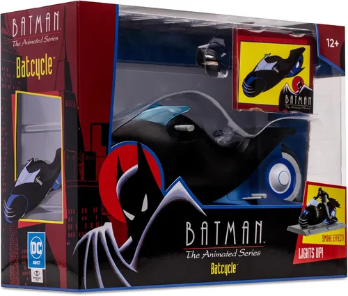 Vista 9 de DC Direct Batman The Animated Series - Figura de vehículo a escala de 6 pulgadas - Bacycle