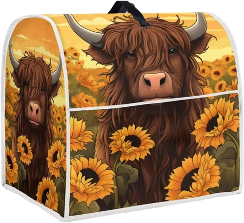 Vista 9 de Funda para batidora de pie de libélula bohemia compatible con mezclador de cocina de 4.5 a 5 cuartos de galón, a prueba de polvo, cubierta